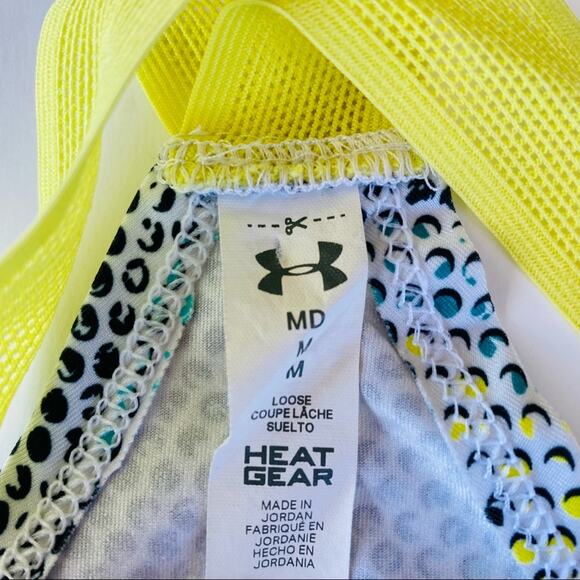 Under Armour | Multi Color Polka Dot Mesh Cross Strap Tank EUC M - Picture 3 of 9